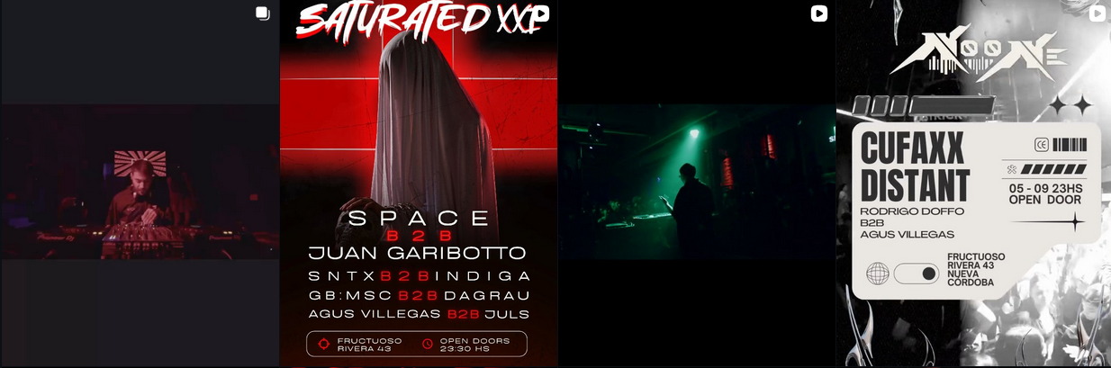 Material de prensa para productora musical